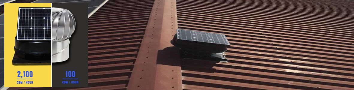 solar roof ventilation fan